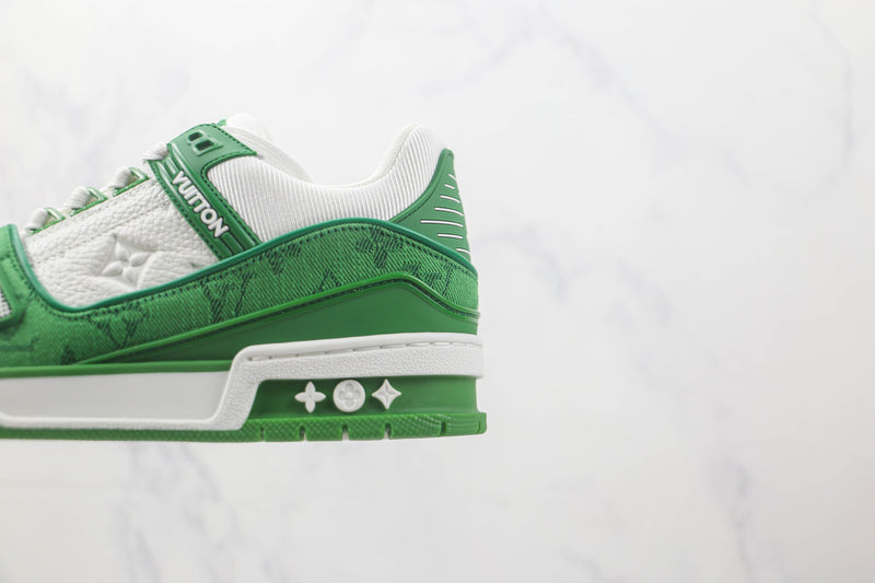 LOUIS VUITTON TRAINER LOW GREEN (IMPORTADOS)