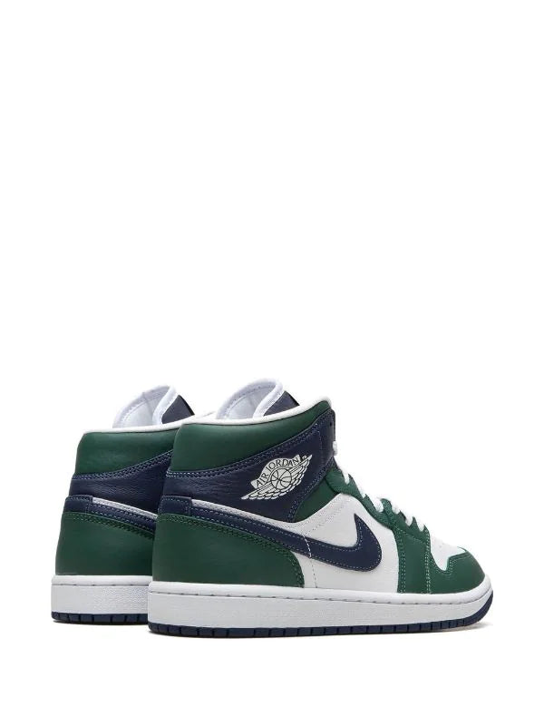 AIR JORDAN 1 MID NOBLE GREEN (IMPORTADOS)