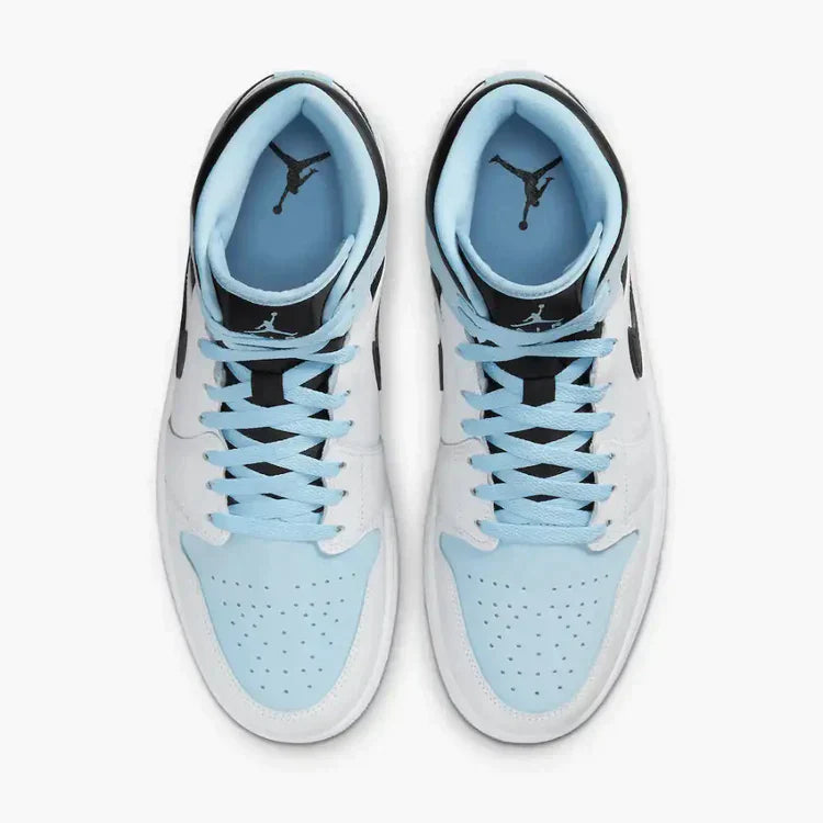 AIR JORDAN 1 MID SE ICE BLUE (IMPORTADOS)