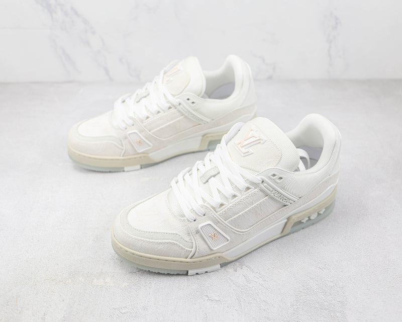 LOUIS VUITTON TRAINER LOW WHITE (IMPORTADOS)