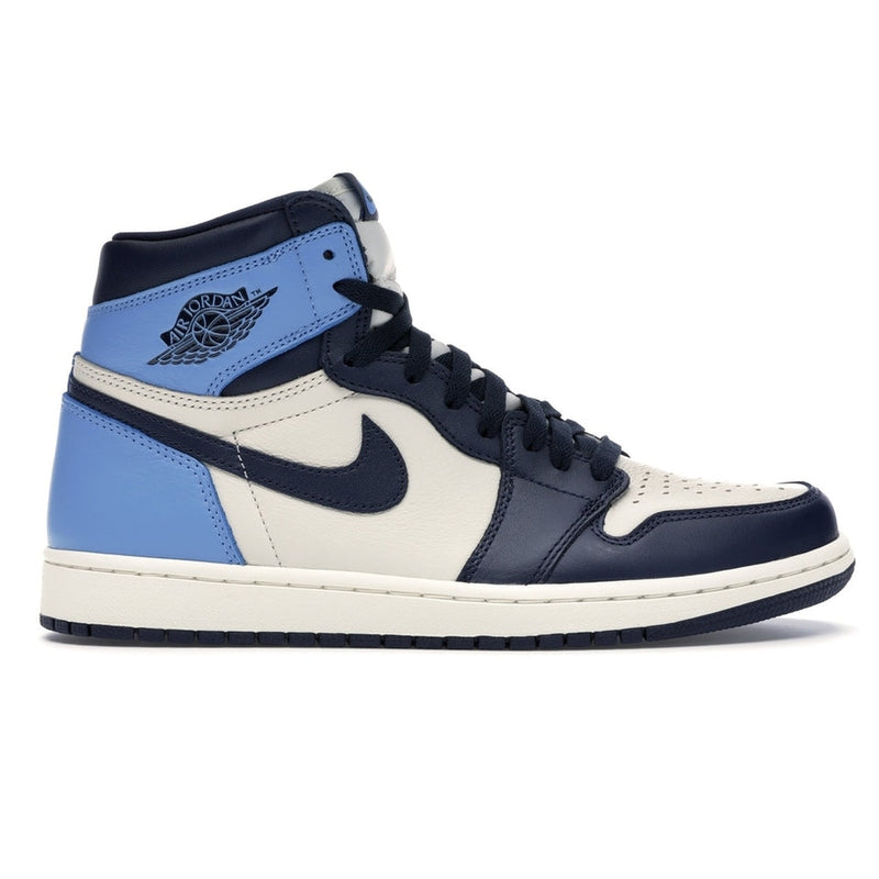 AIR JORDAN 1 OBSIDIAN BLACK AND BLUE (IMPORTADOS)