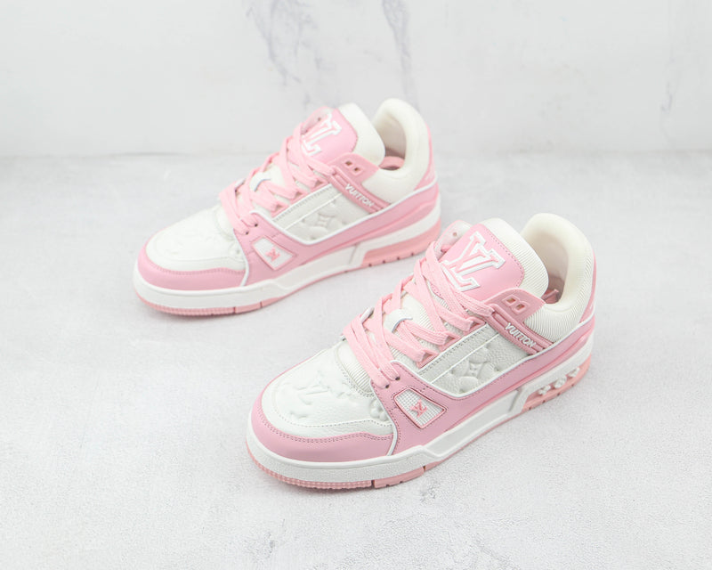 LOUIS VUITTON TRAINER LOW PINK (IMPORTADOS)