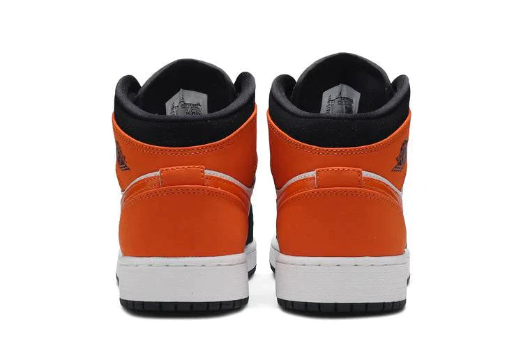 NIKE AIR JORDAN 1 MID LARANJA E PRETA (IMPORTADOS)