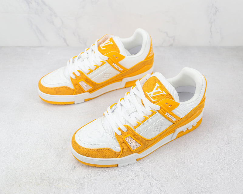 LOUIS VUITTON TRAINER LOW YELLOW (IMPORTADOS)