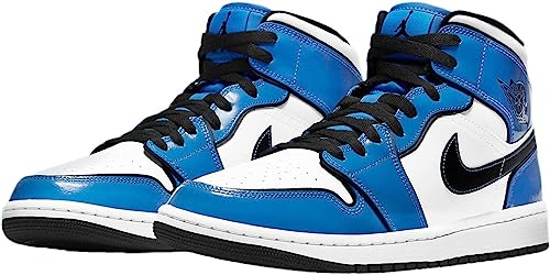 AIR JORDAN 1 MID SIGNAL BLUE (IMPORTADOS)