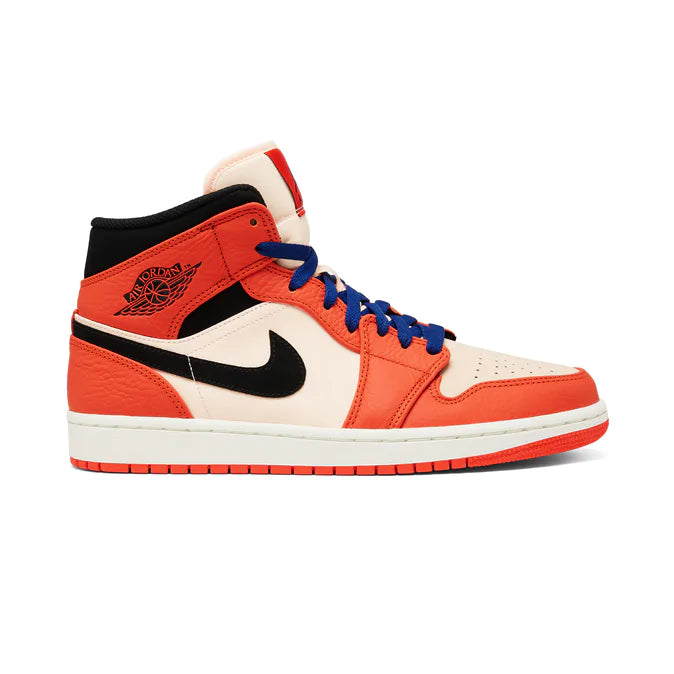 AIR JORDAN 1 MID TEAM ORANGE  (IMPORTADOS)