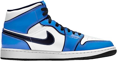 AIR JORDAN 1 MID SIGNAL BLUE (IMPORTADOS)