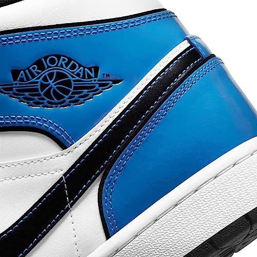 AIR JORDAN 1 MID SIGNAL BLUE (IMPORTADOS)