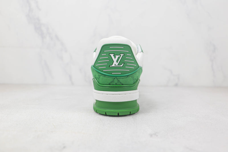 LOUIS VUITTON TRAINER LOW GREEN (IMPORTADOS)