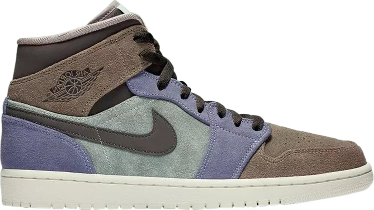 AIR JORDAN 1 MID SUEDE PATCH (IMPORTADOS)