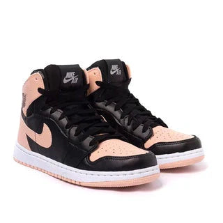 NIKE AIR JORDAN 1 MID CACTUS FLOWER PRETA ROSE (PREMIUM)