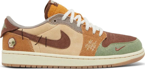 Air Jordan 1 Low Voodoo Flax and Oil Green (IMPORTADOS)