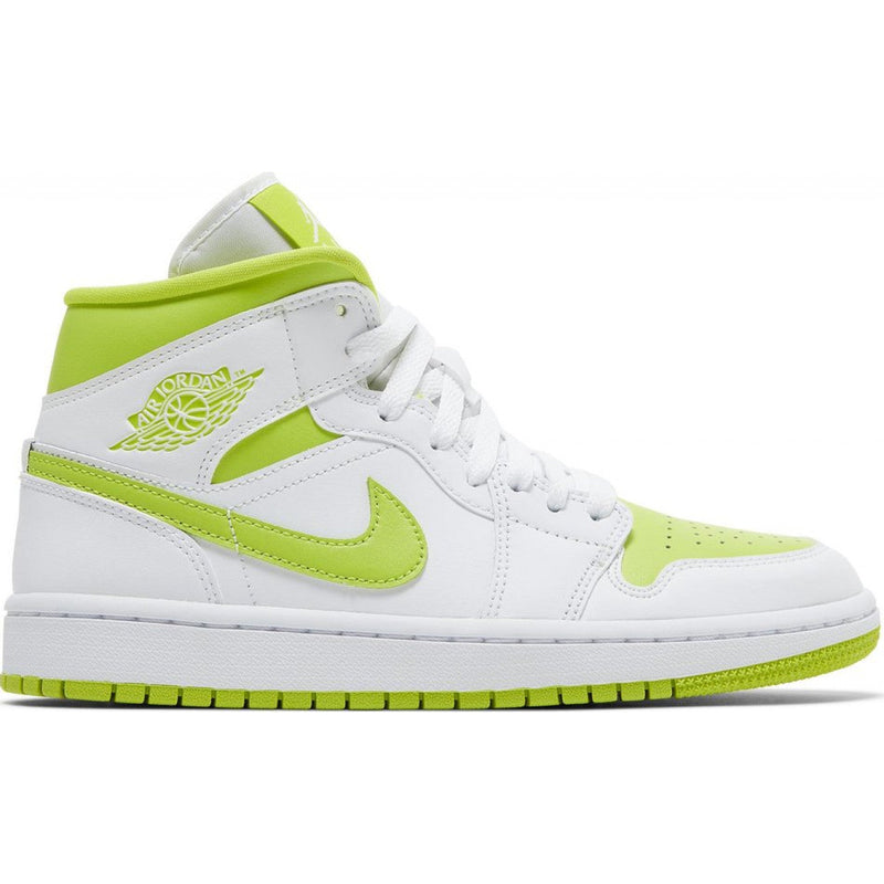 AIR JORDAN 1 MID WHITE LIME (IMPORTADOS)