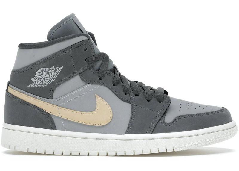 AIR JORDAN 1 MID IRON GREY ONYX (IMPORTADOS)