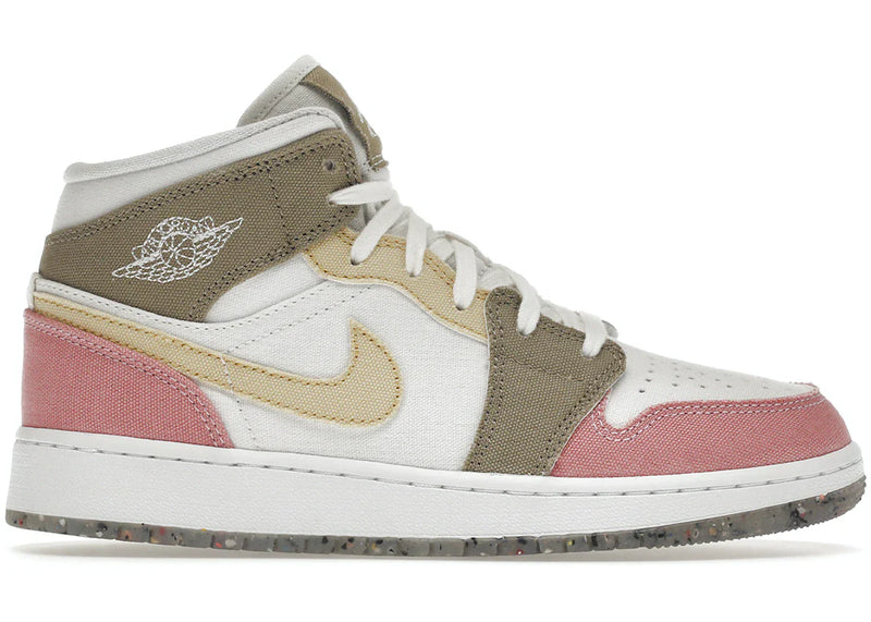 AIR JORDAN 1 MID PASTEL GRIND (IMPORTADOS)