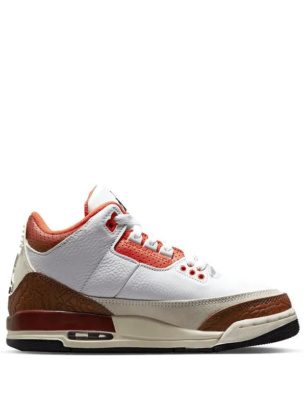 Air Jordan 3 Burst Crack White Orange (IMPORTADOS)