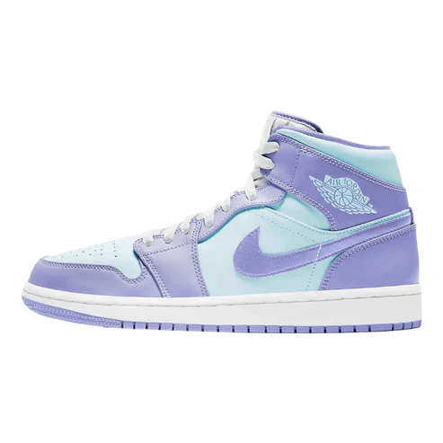 AIR JORDAN 1 MID AQUA PURPLE (IMPORTADOS)