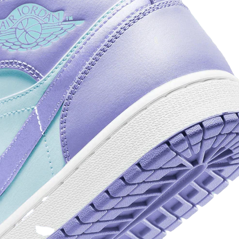 AIR JORDAN 1 MID AQUA PURPLE (IMPORTADOS)