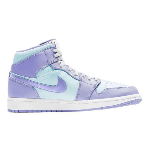 AIR JORDAN 1 MID AQUA PURPLE (IMPORTADOS)