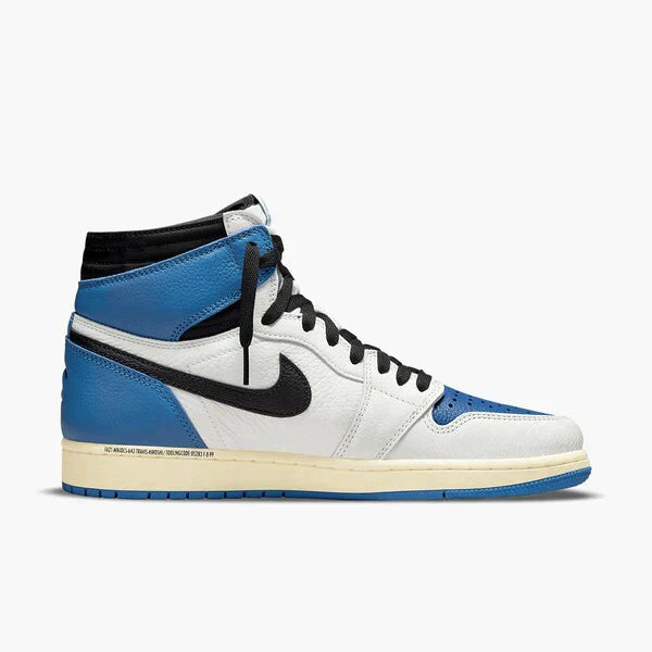 AIR JORDAN 1 TRAVIS BRANCA/AZUL (IMPORTADOS)