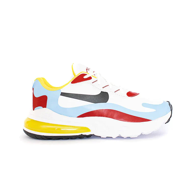 NIKE AIR MAX 270 REACT BRANCO AMARELO