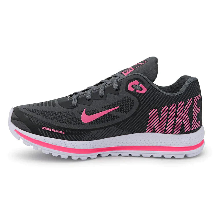 TÊNIS NIKE ZOOM BONDI 6 CINZA PINK