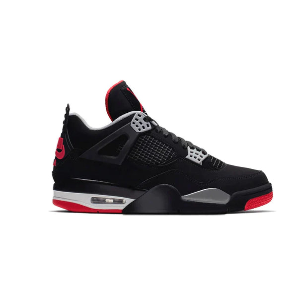 NIKE JORDAN 4 RETRO BRED – PRETA/VERMELHA/CINZA