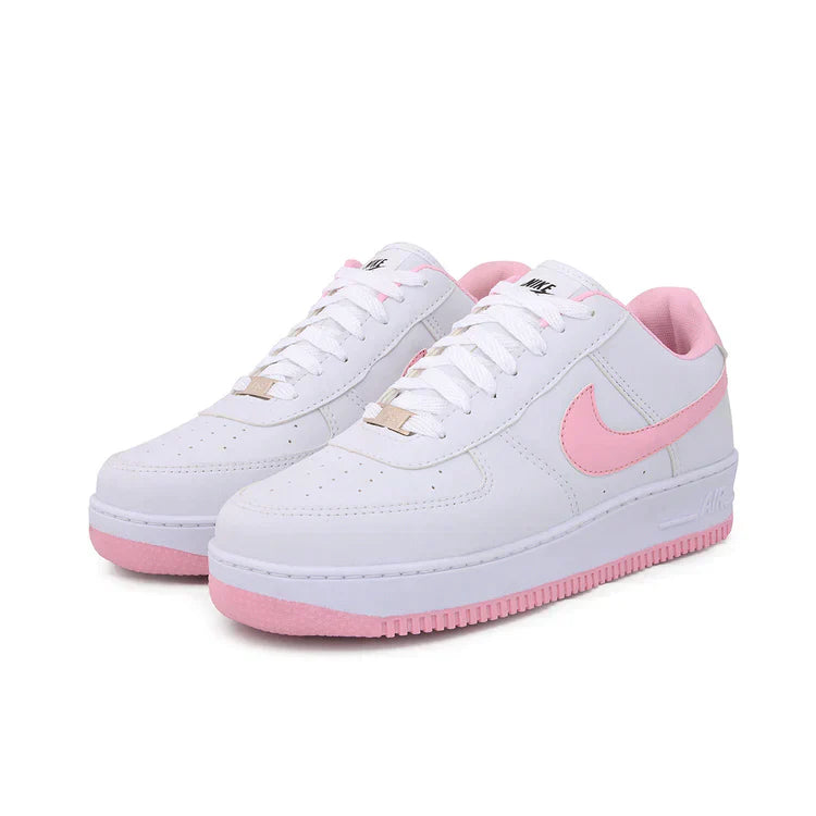 NIKE AIR FORCE AF1 RETRO BRANCO ROSA