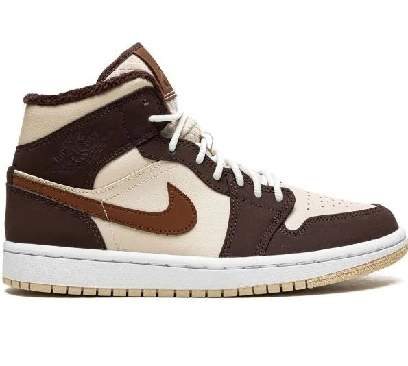 AIR JORDAN 1 MID BROWN BASALT (IMPORTADOS)