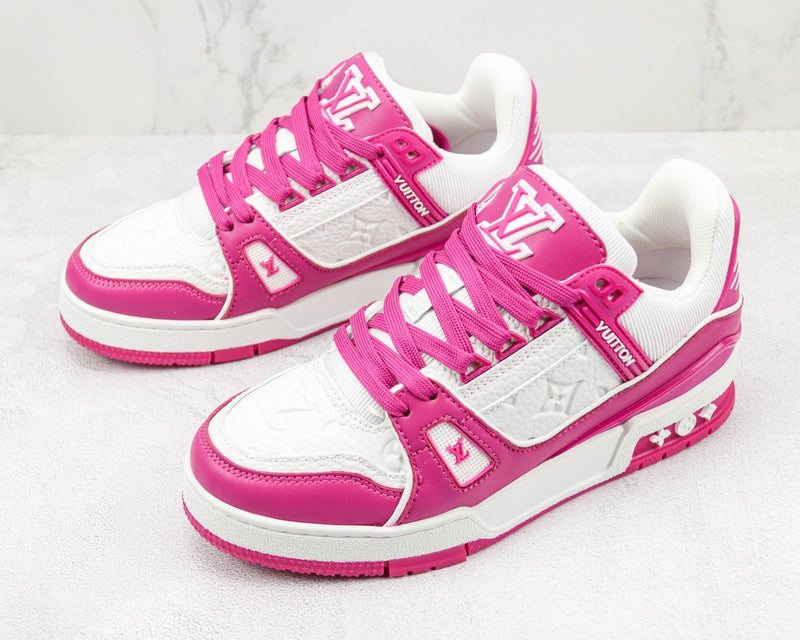 LOUIS VUITTON TRAINER LOW FUCHSIA (IMPORTADOS)