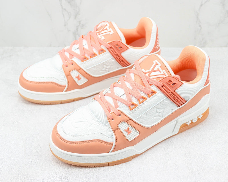 LOUIS VUITTON TRAINER LOW ORANGE (IMPORTADOS)