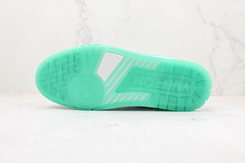 LOUIS VUITTON TRAINER LOW GREEN WATER (IMPORTADOS)