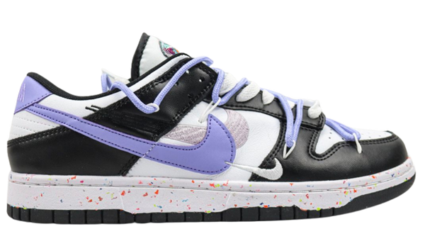 NIKE DUNK LOW MULTI SWOOSH PURPLE (IMPORTADOS)