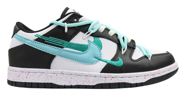 NIKE DUNK LOW MULTI SWOOSH  BLUE (IMPORTADOS)