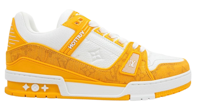 LOUIS VUITTON TRAINER LOW YELLOW (IMPORTADOS)