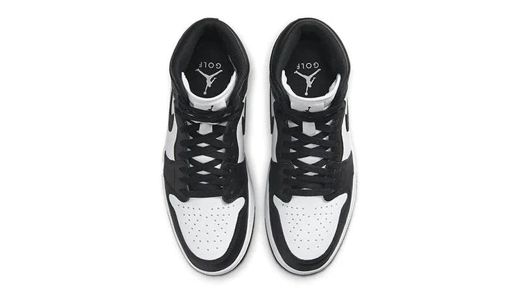 NIKE AIR JORDAN 1 MID PRETO E BRANCO (IMPORTADOS)