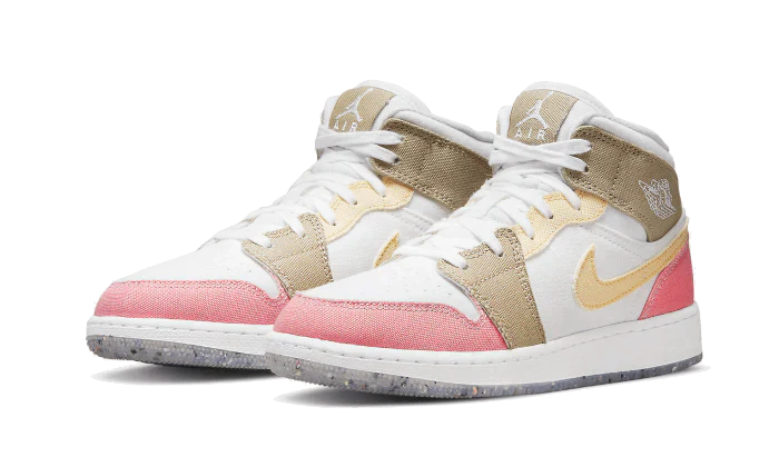 AIR JORDAN 1 MID PASTEL GRIND (IMPORTADOS)