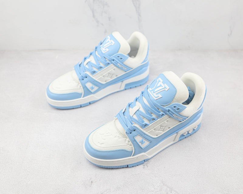 LOUIS VUITTON TRAINER LOW SKY BLUE (IMPORTADOS)