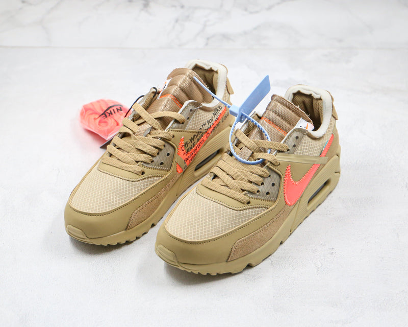 NIKE AIR MAX 90 OFF-WHITE DESERT ONE (IMPORTADOS)