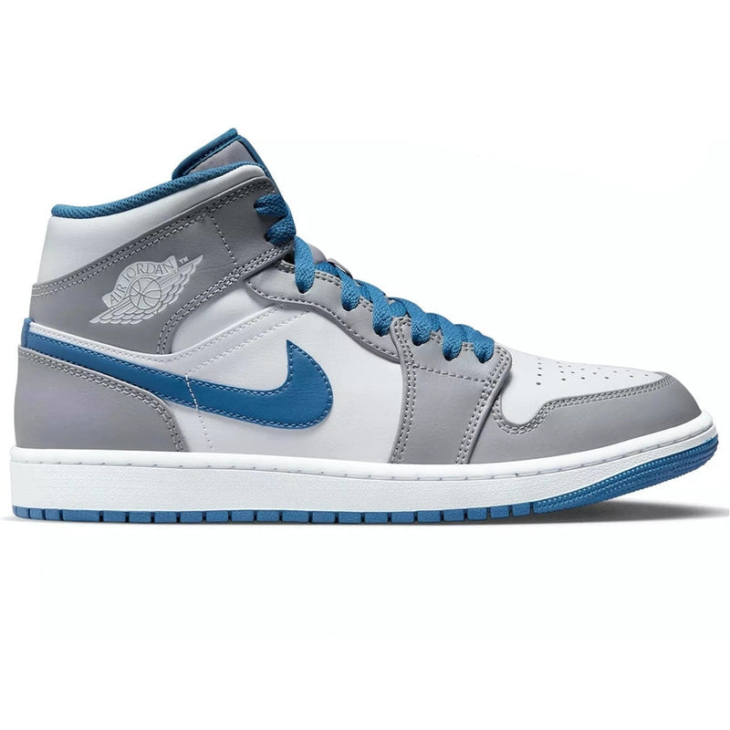 AIR JORDAN 1 MID TRUE BLUE (IMPORTADOS)