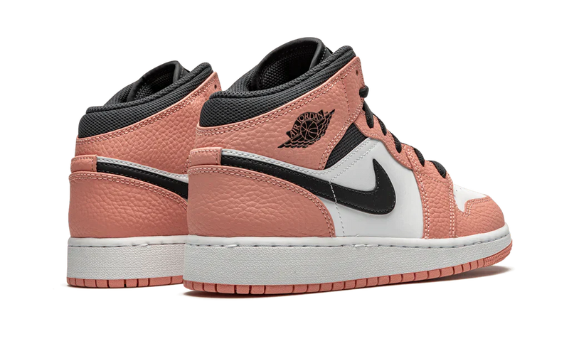 AIR JORDAN 1 MID PINK QUARTZ  (IMPORTADOS)