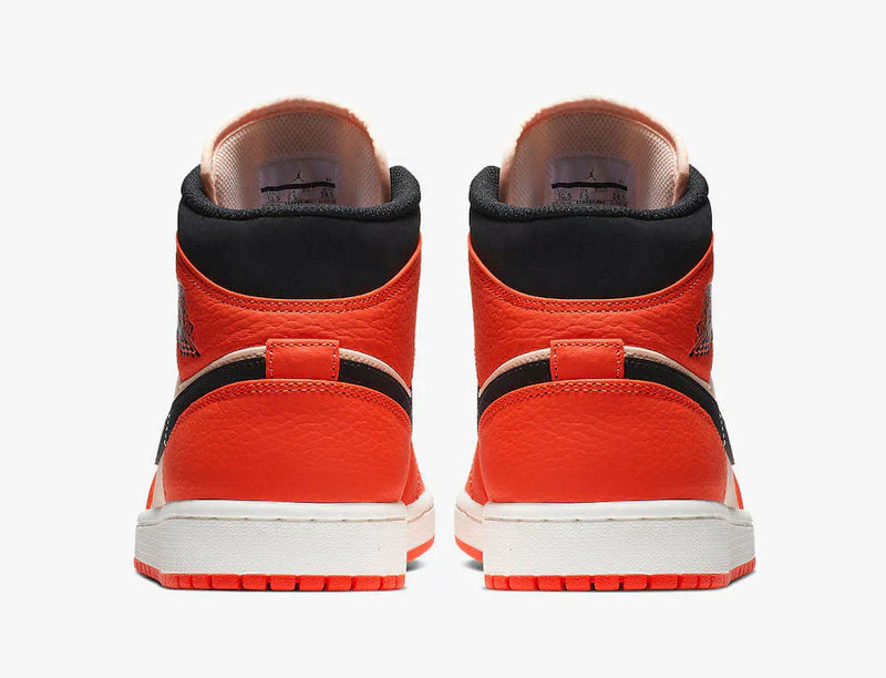 AIR JORDAN 1 MID TEAM ORANGE  (IMPORTADOS)