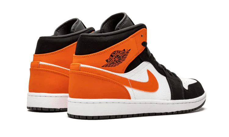 NIKE AIR JORDAN 1 MID LARANJA E PRETA (IMPORTADOS)