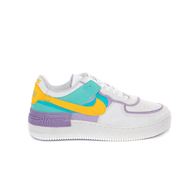 NIKE AIR FORCE SHADOW BRANCO/LILAS